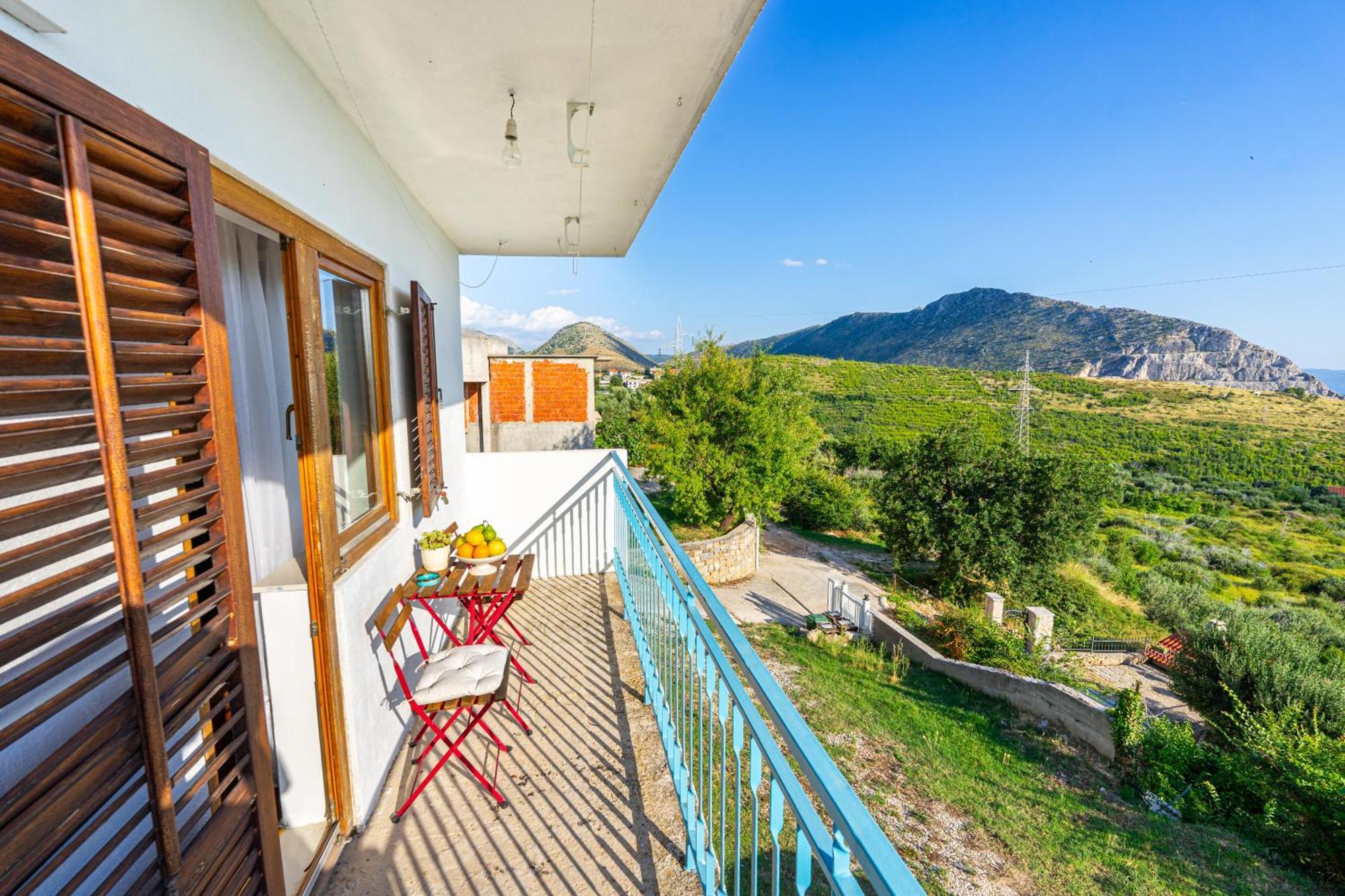 Olive Garden House In Zrnovnica With A View & Bbq Villa Bagian luar foto