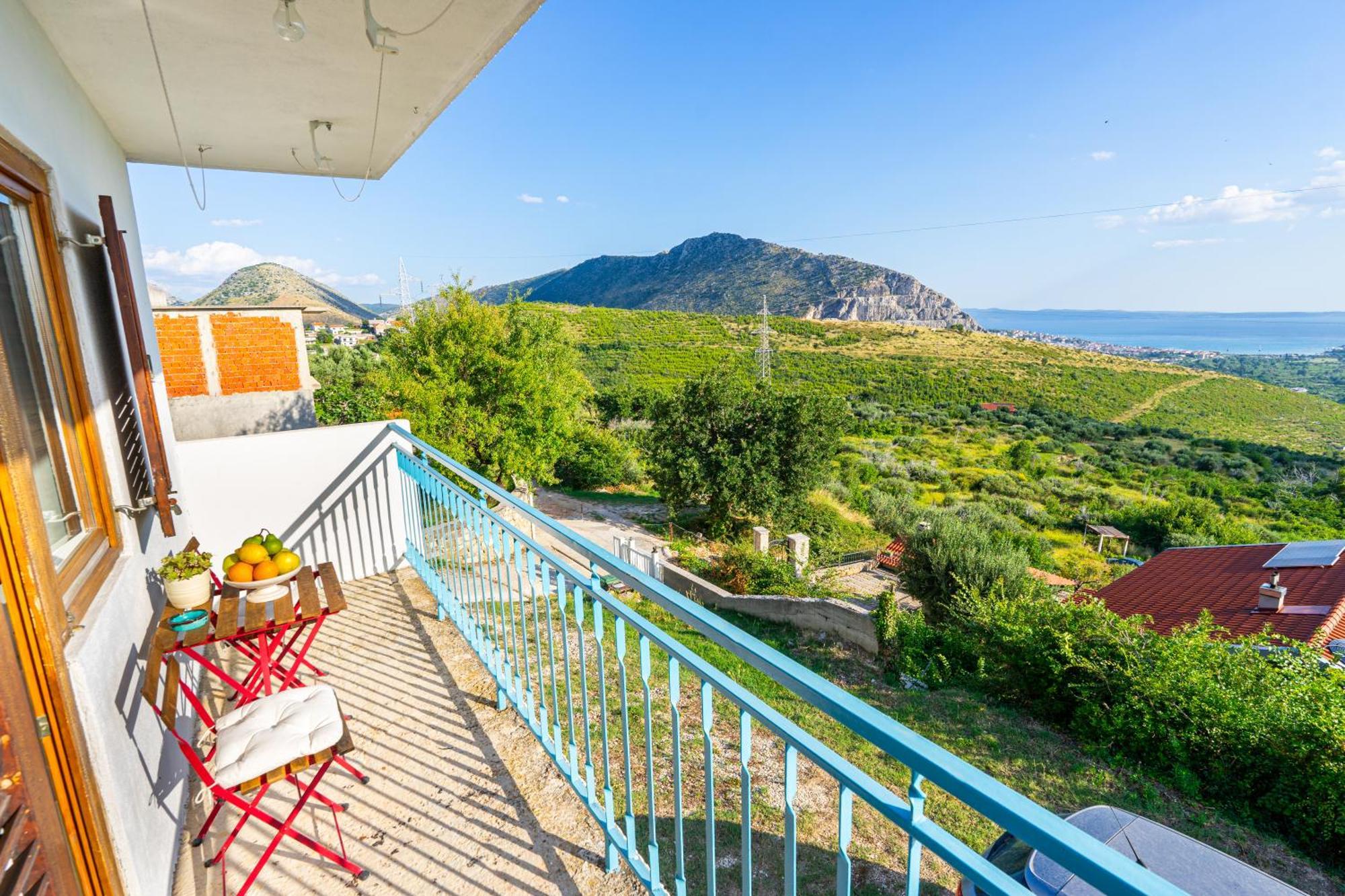 Olive Garden House In Zrnovnica With A View & Bbq Villa Bagian luar foto